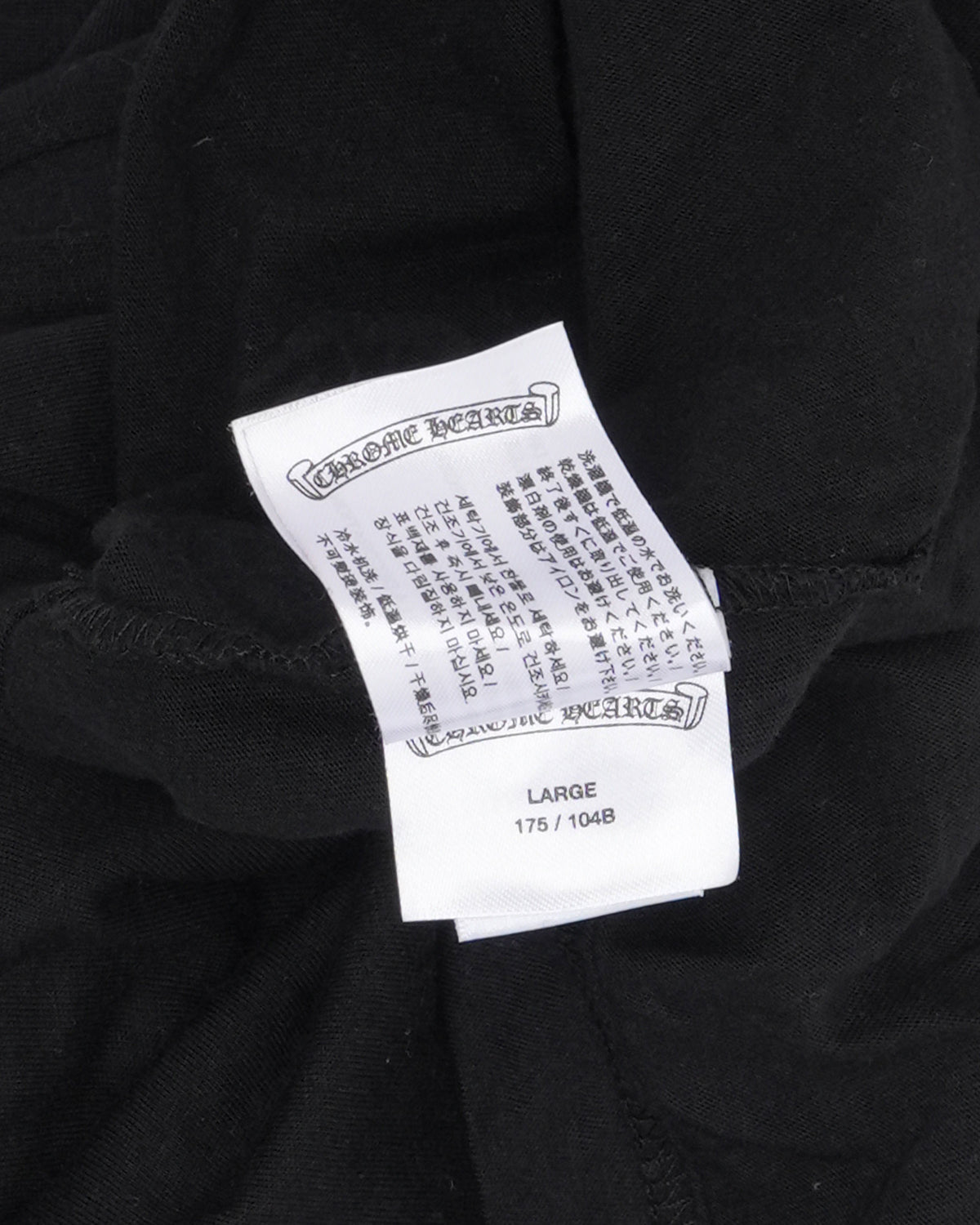 Neck Logo Long Sleeve Pocket T-Shirt