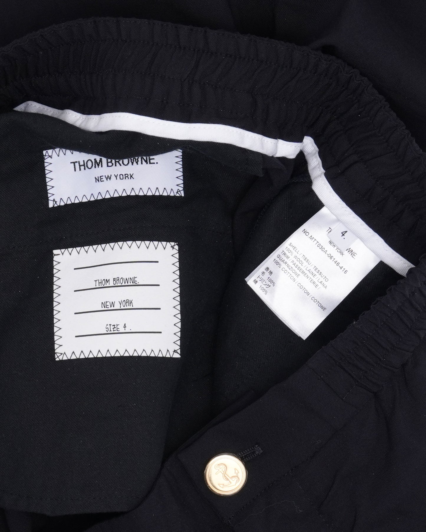 Wool Varsity Stripe Trousers