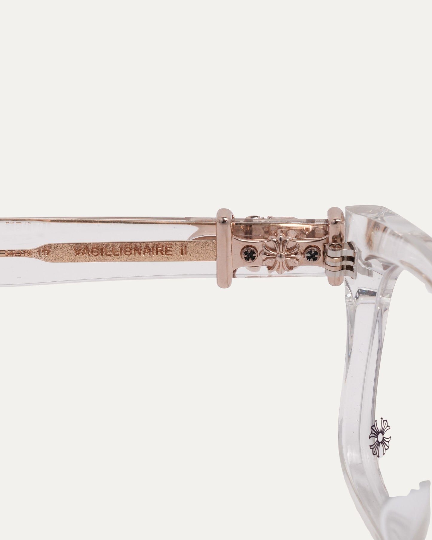 Diamond & Pink Sapphire Vagillionaire II Eyeglasses