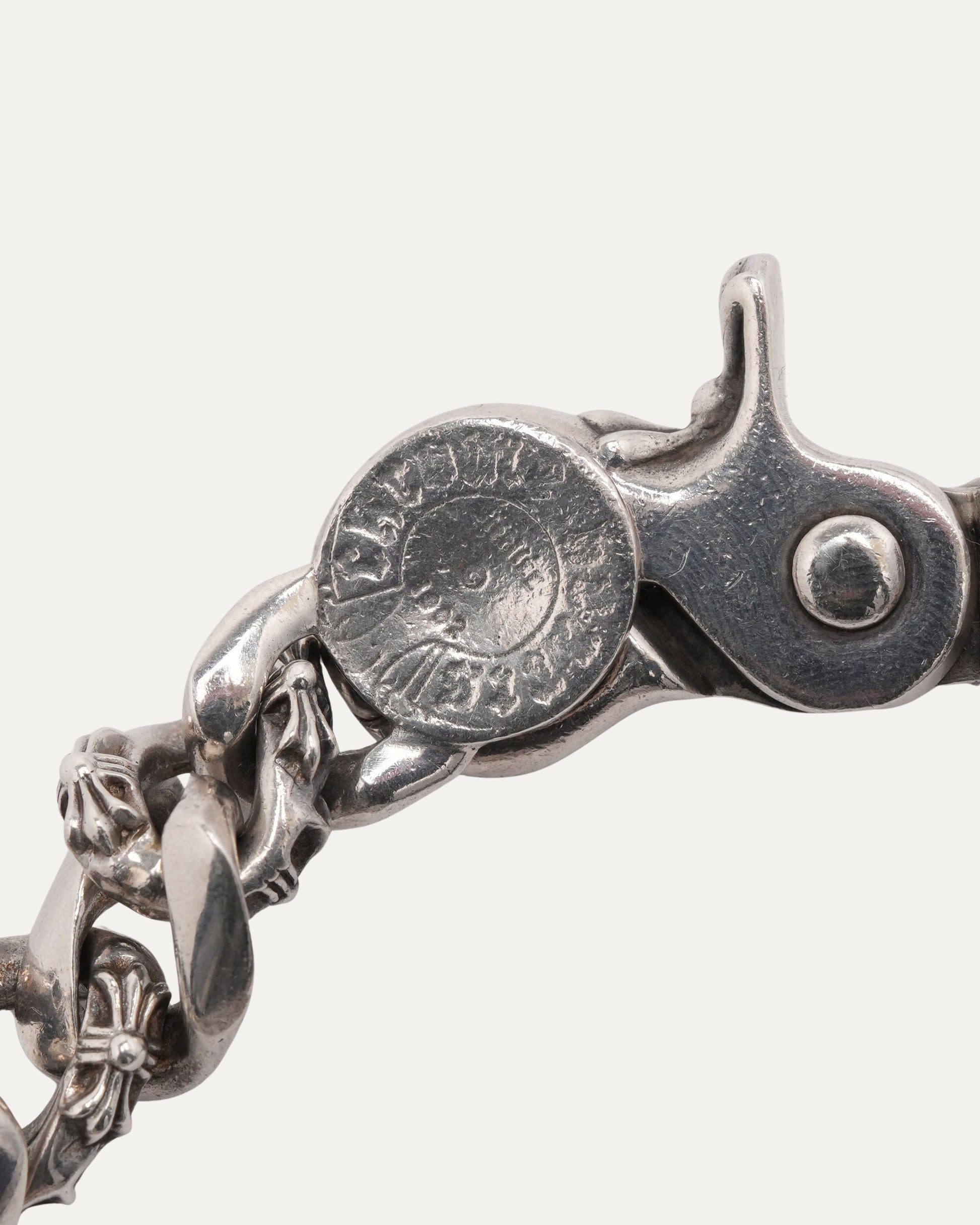 Chrome Hearts Lobster Clasp Fancy Choker Necklace – Justin Reed