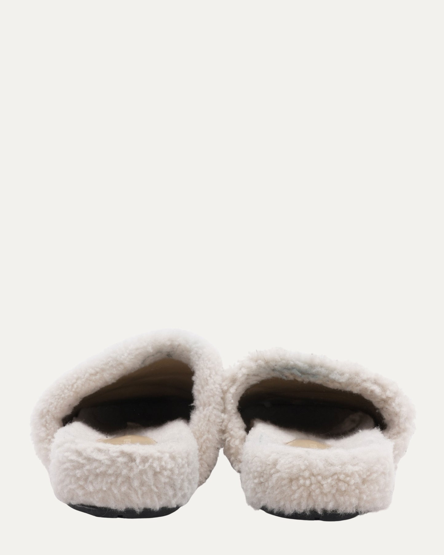 Suede Reggie Intrecciato Shearling Lined Mules