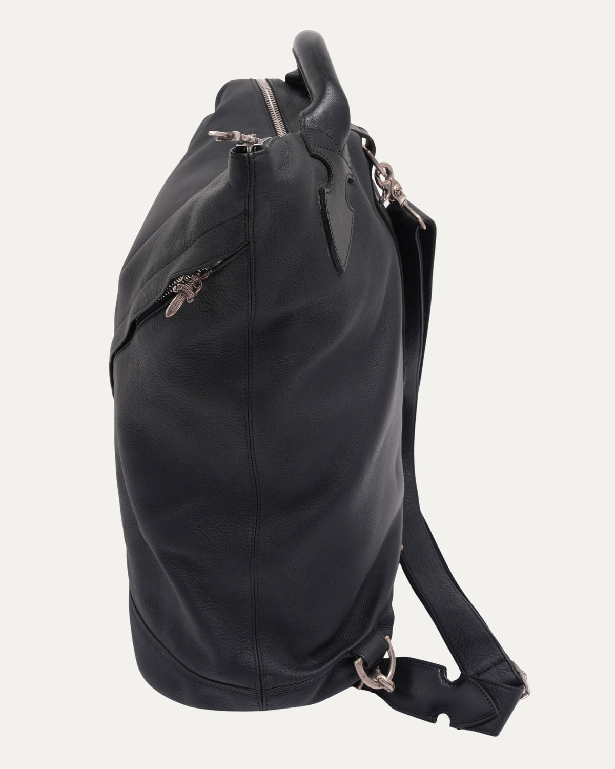 Leather Single Strap Backpack