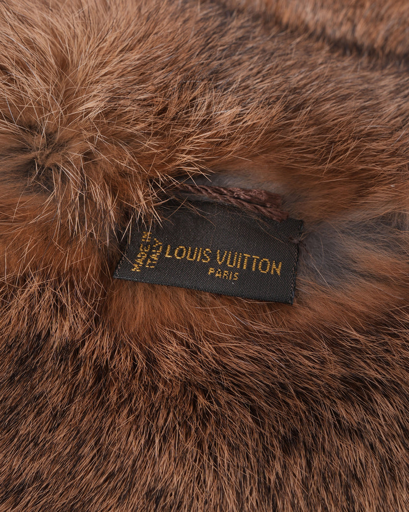 Rex en Lapin Rabbit Fur LV Stole