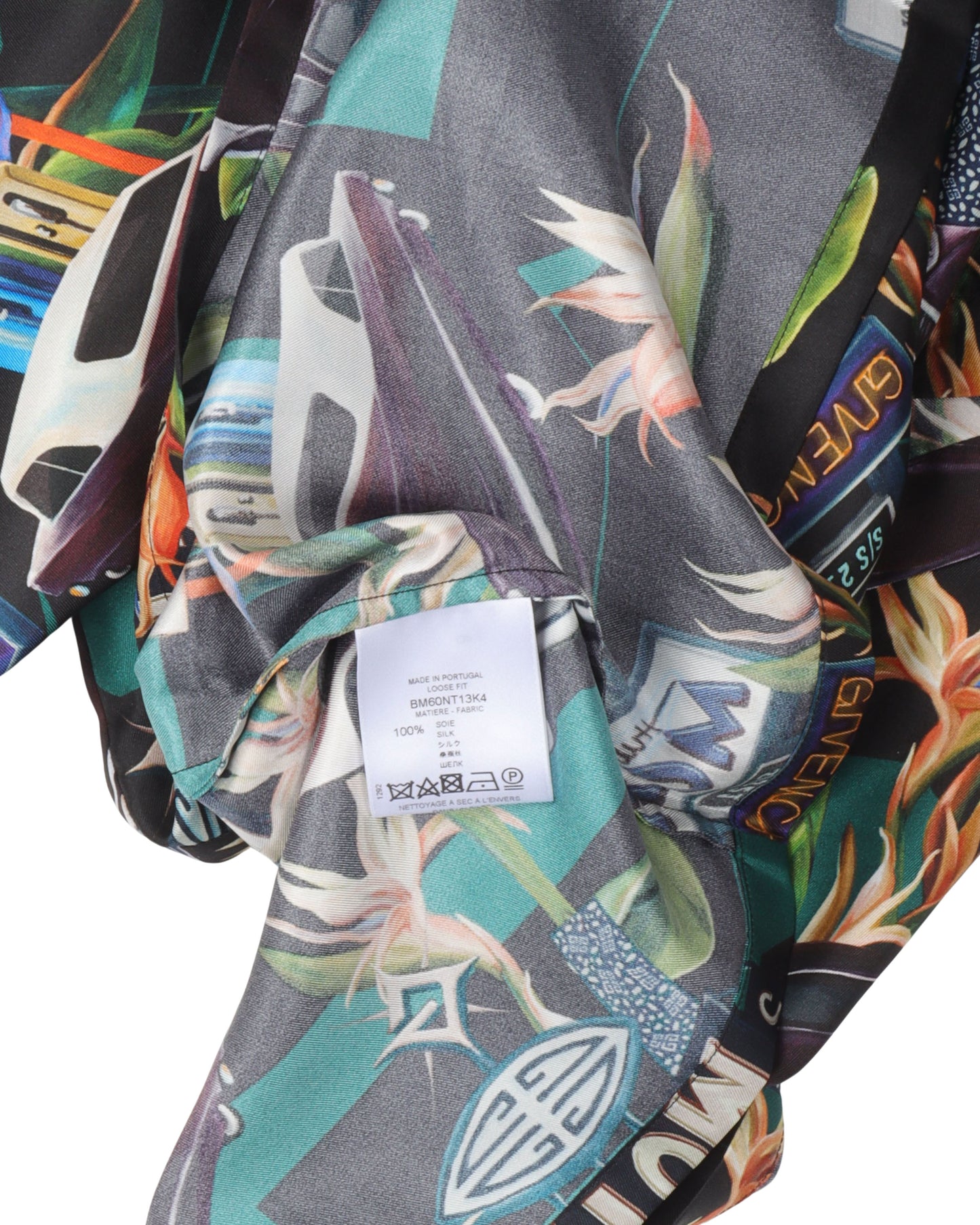 SS21 Paradise Motel Silk Short Sleeve Shirt