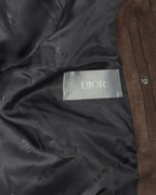 Suede Bomber Jacket