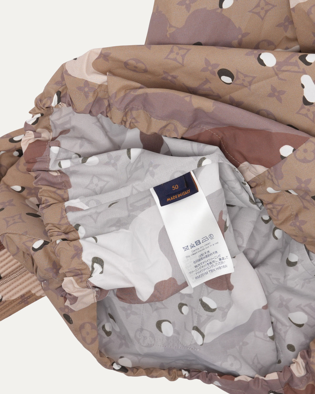 Monogram Desert Camouflage Windbreaker Jacket