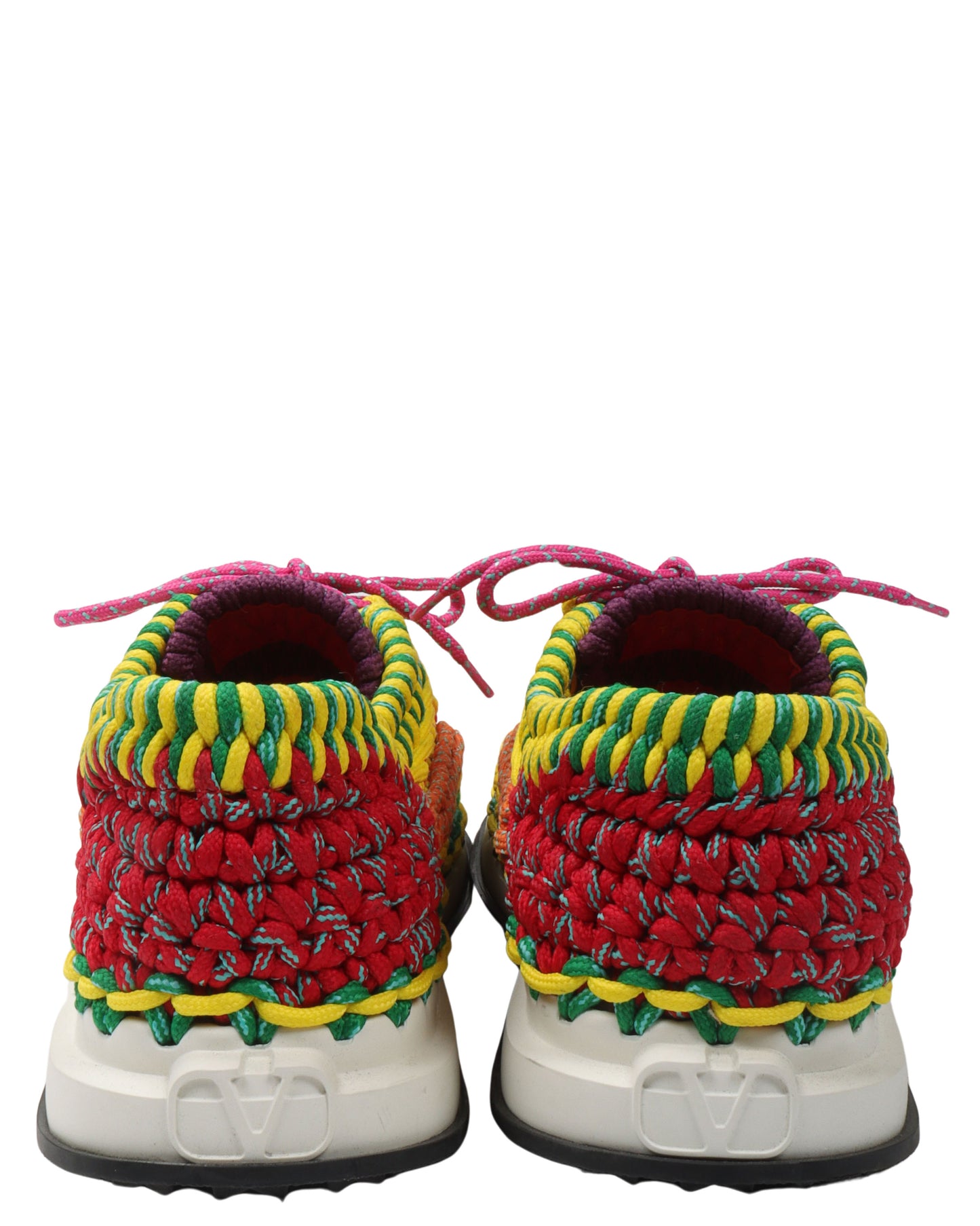 Crochet Knit Sneakers