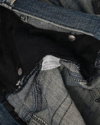 Vintage Repaired Cross Patch Jeans