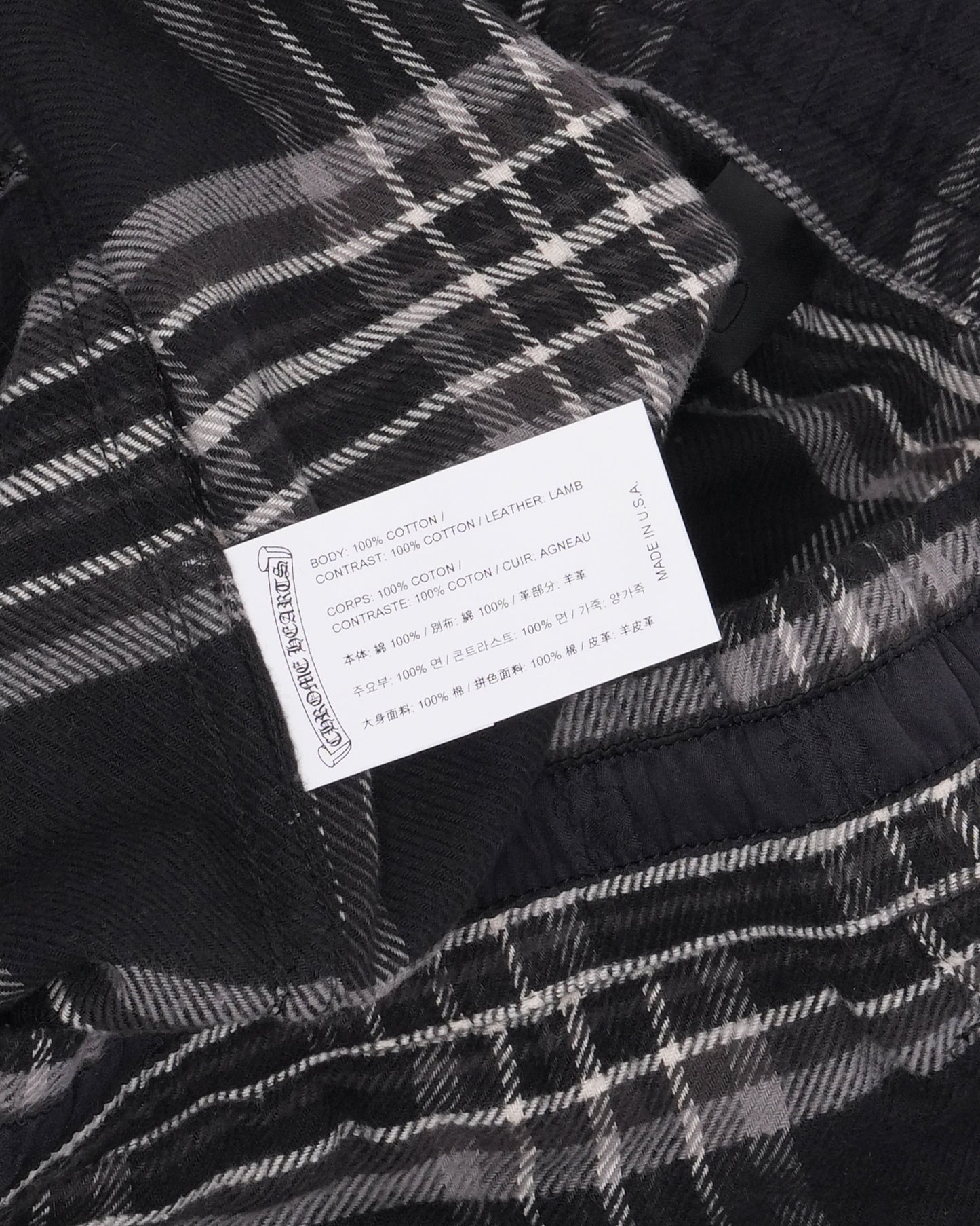 After School Cross Patch Flannel Pants
