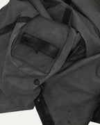 Plus Cross Leather Shirt