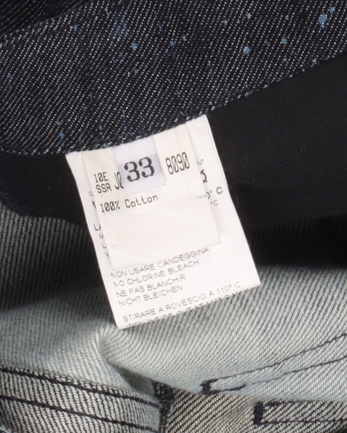 Sterling Ruby SS10 Bleached Jeans