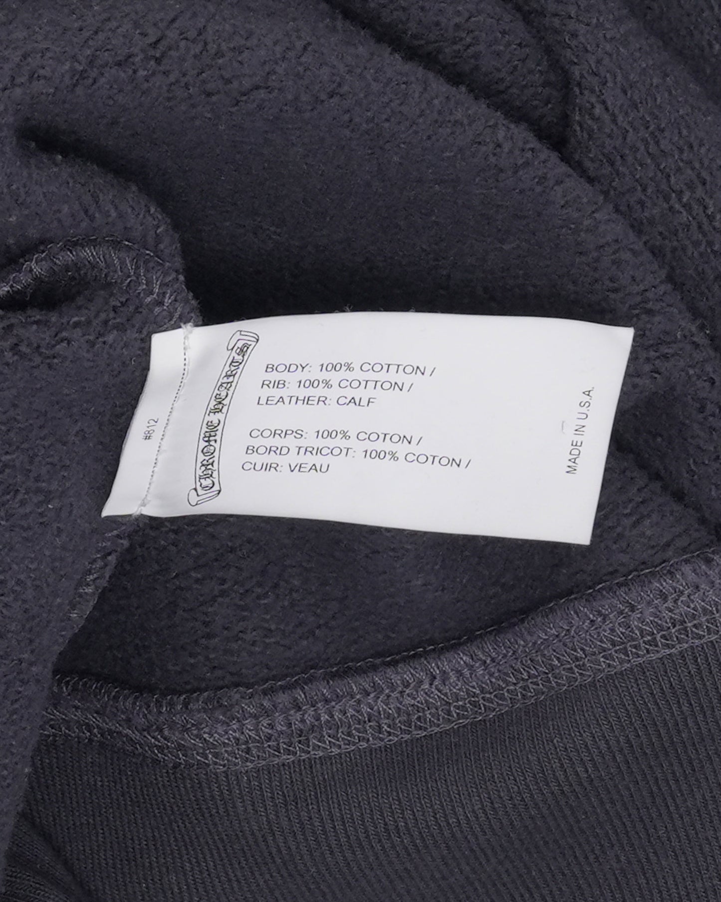 Paper Jam Cross Patch Crewneck Sweatshirt