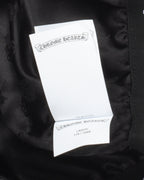 Lamb Leather Cross Patch Shorts