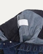 Turbo Diesel Cross Patch Double Knee Jean Shorts