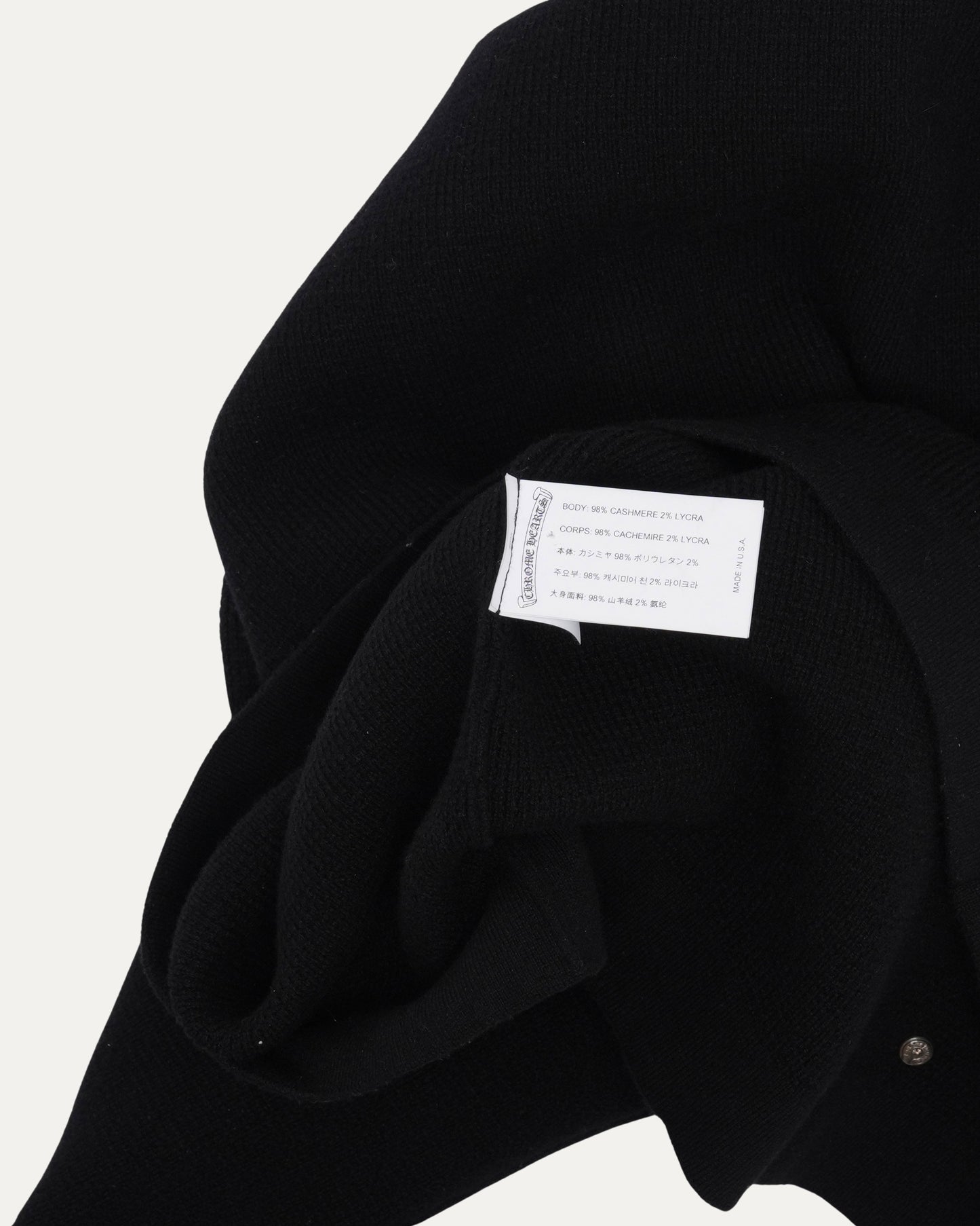 Embroidered Vine Dagger Sweater