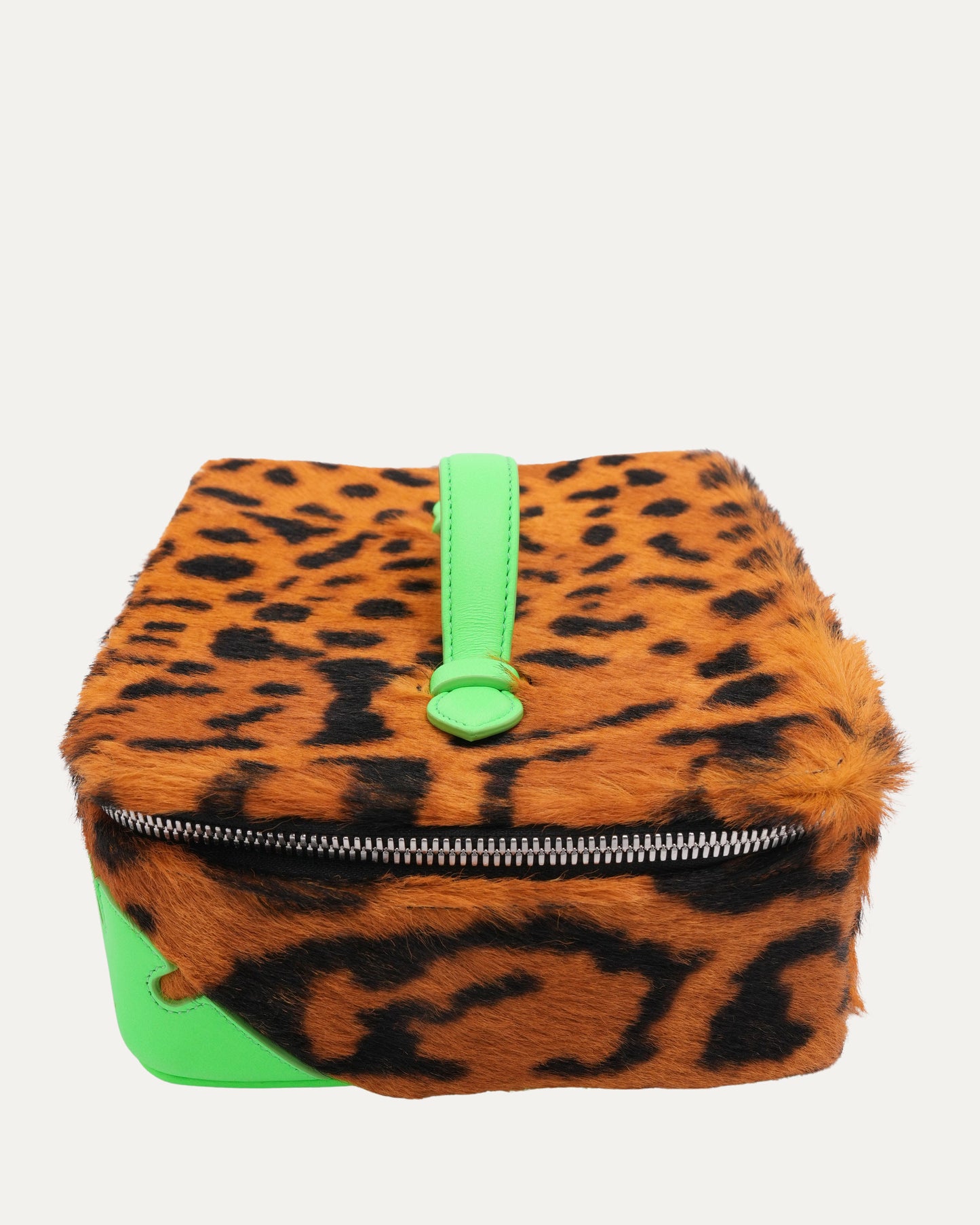 Leopard Pony Hair Jewelry Case