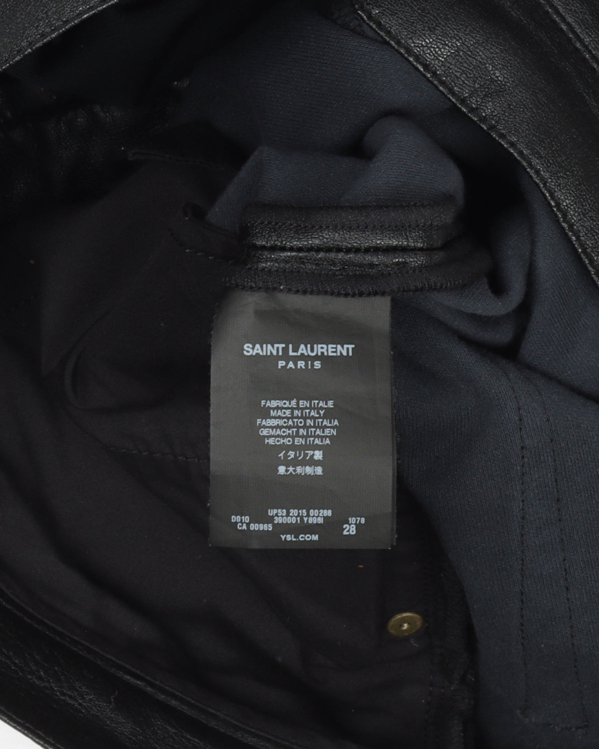 Leather D02 Pants