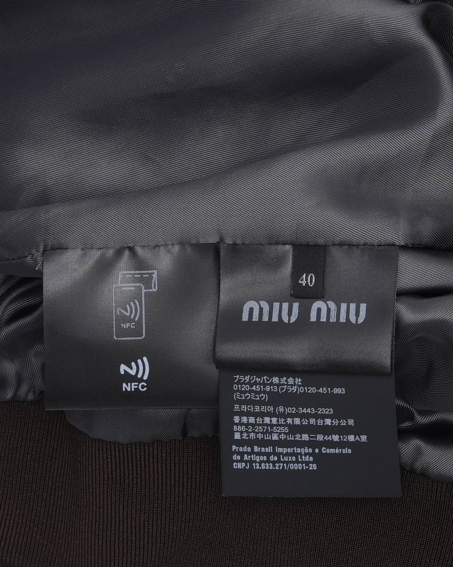 Pinstripe Track Jacket