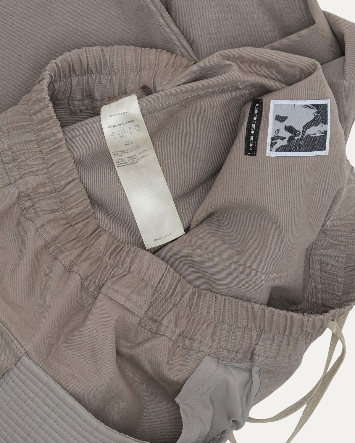 Contrast Pocket Creatch Pants