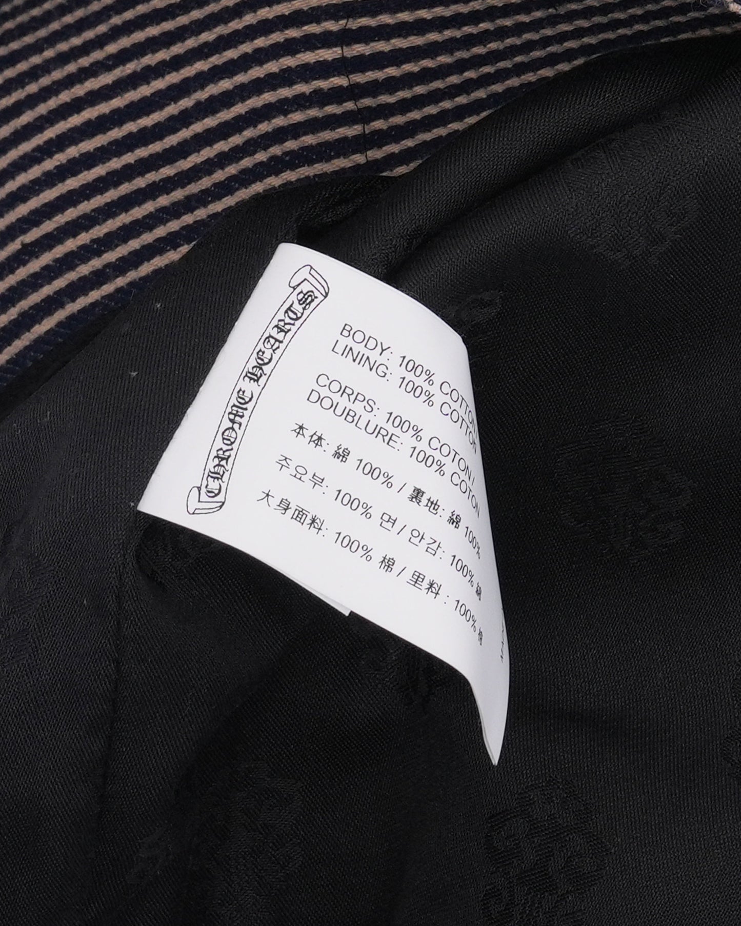 Hickory Stripe Eye Chart Street Meat Jacket