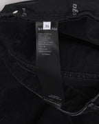 Distressed Black Jeans