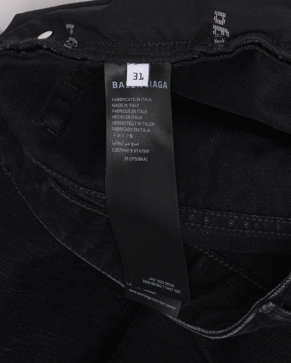 Distressed Black Jeans