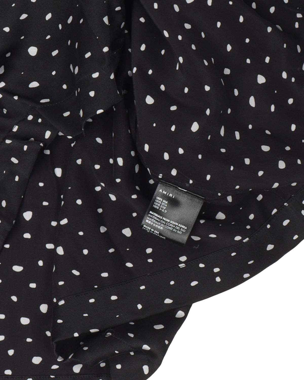 Dotted Silk Shirt