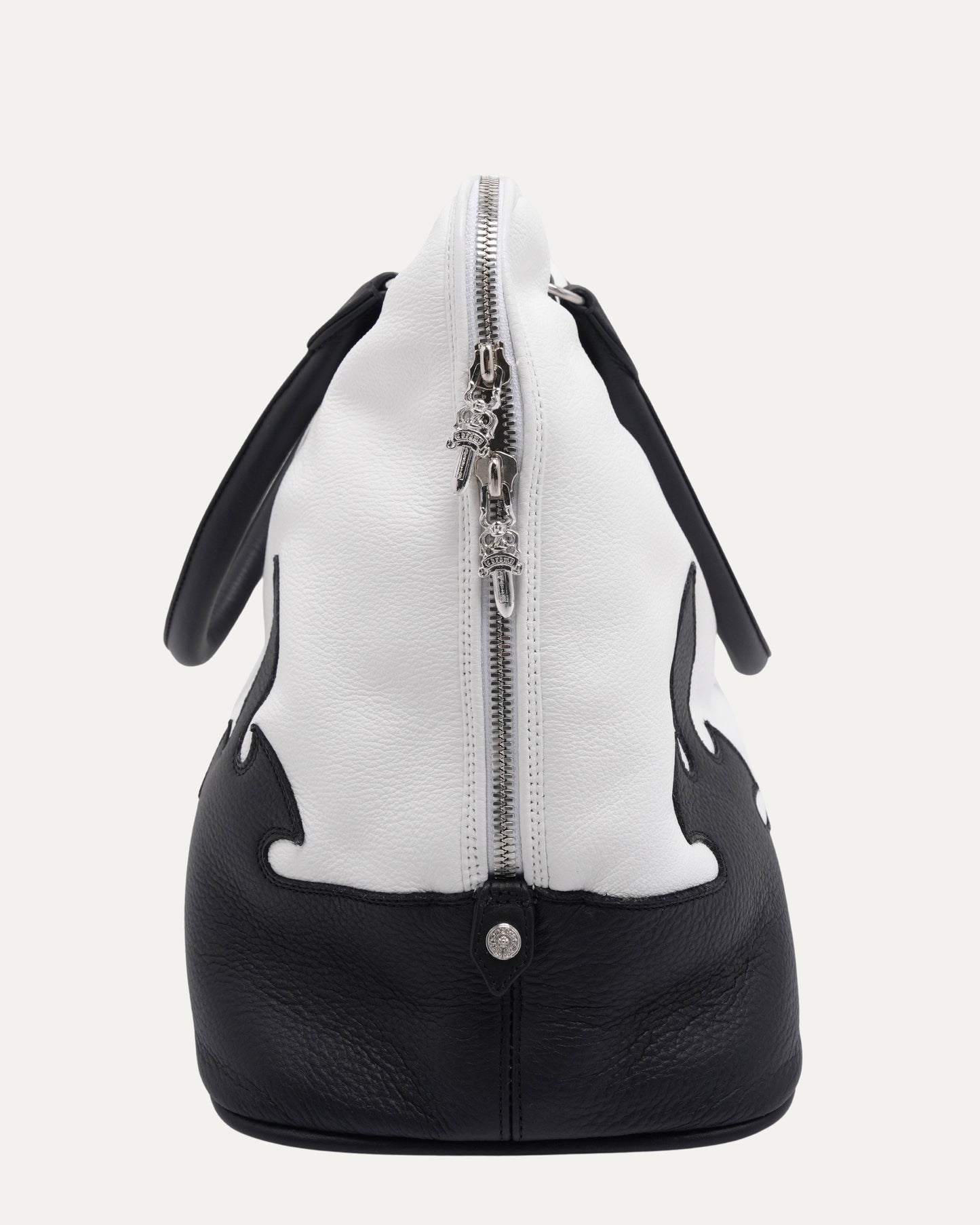 Filigree Cross Embellished Slouchy Mo Bag