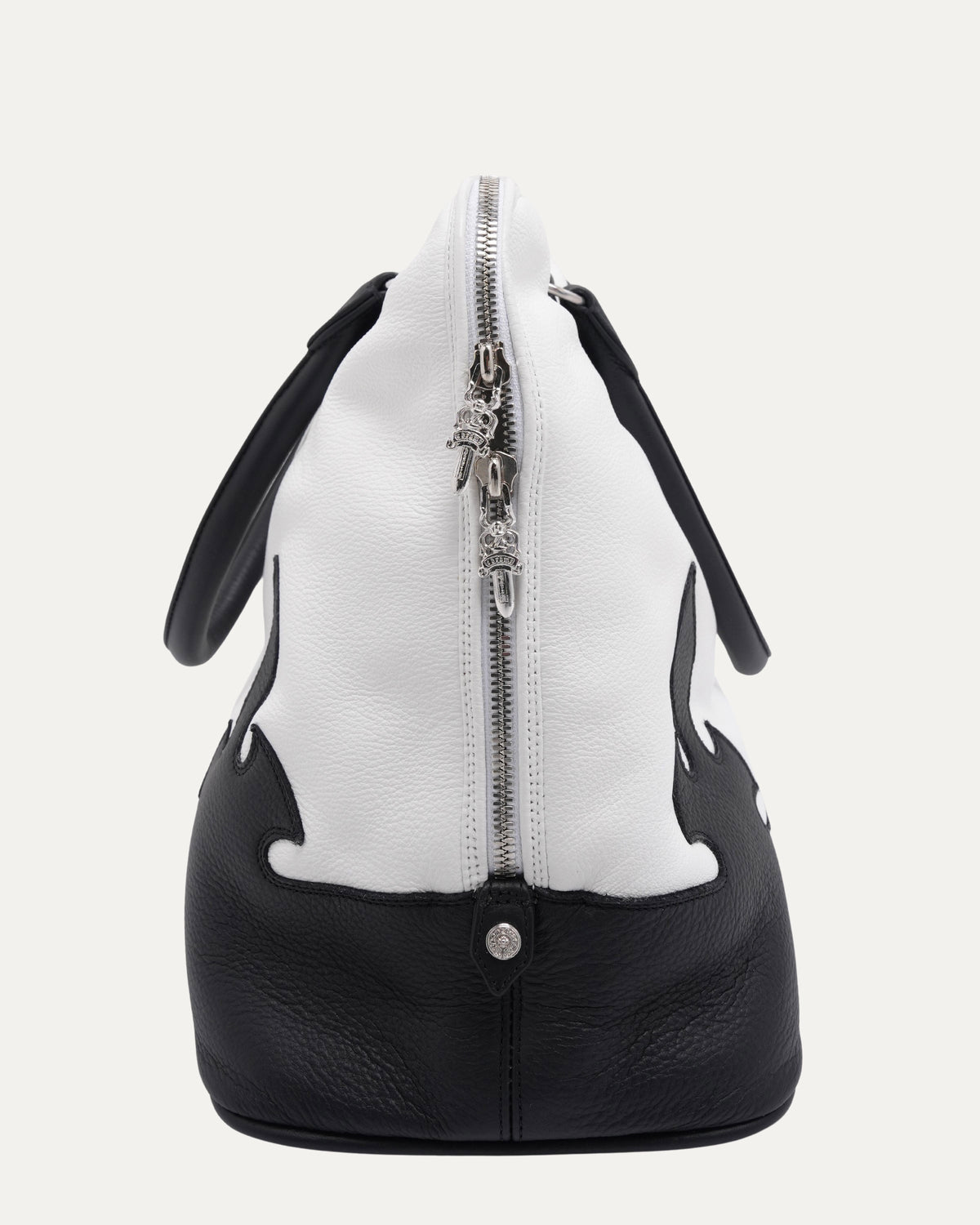 Filigree Cross Embellished Slouchy Mo Bag
