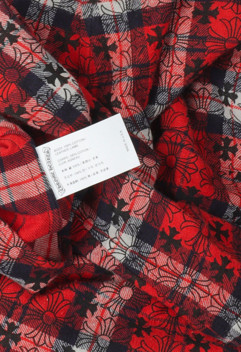 Cross Patch Flannel Shirt