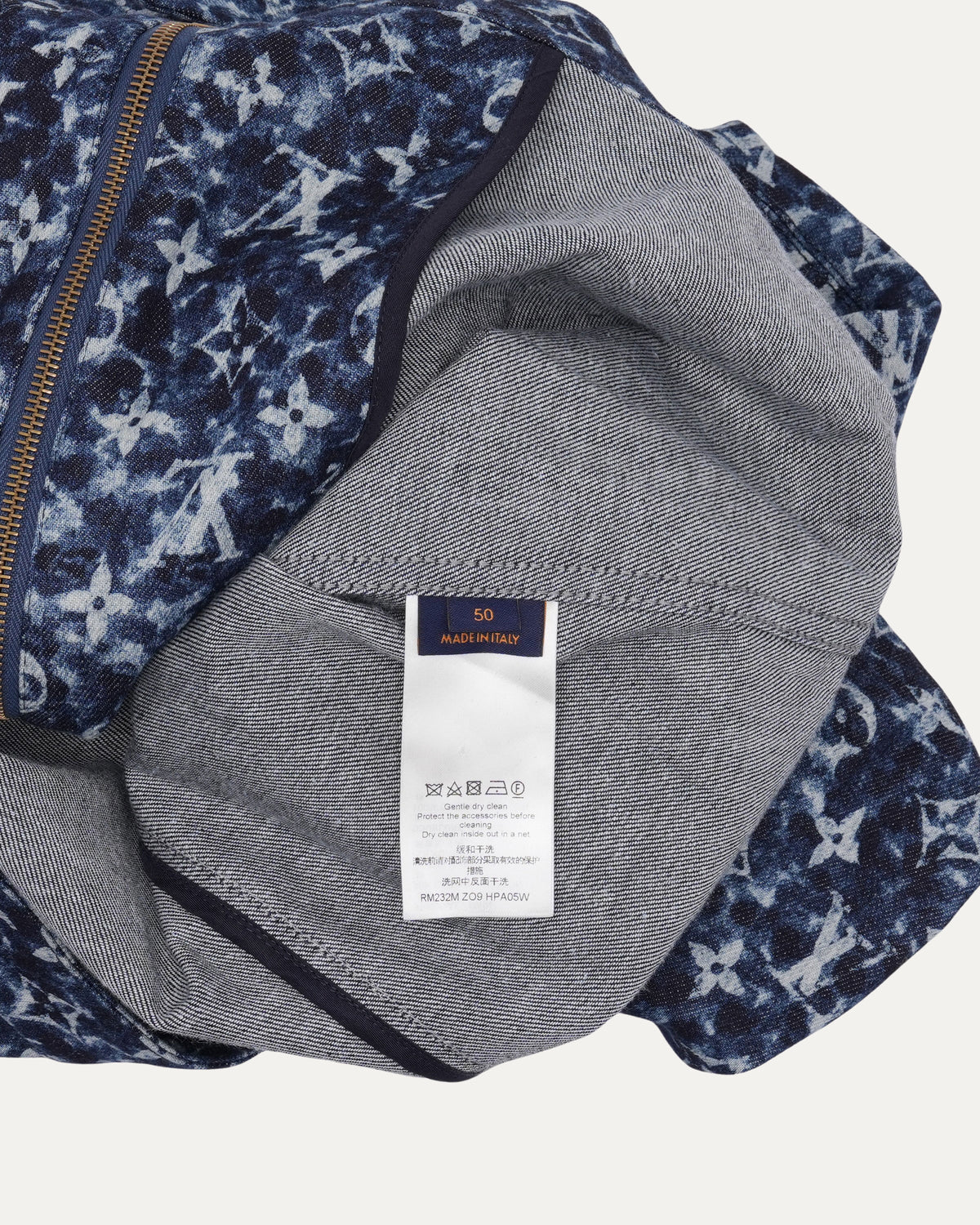 Denim Monogram Workwear Jacket