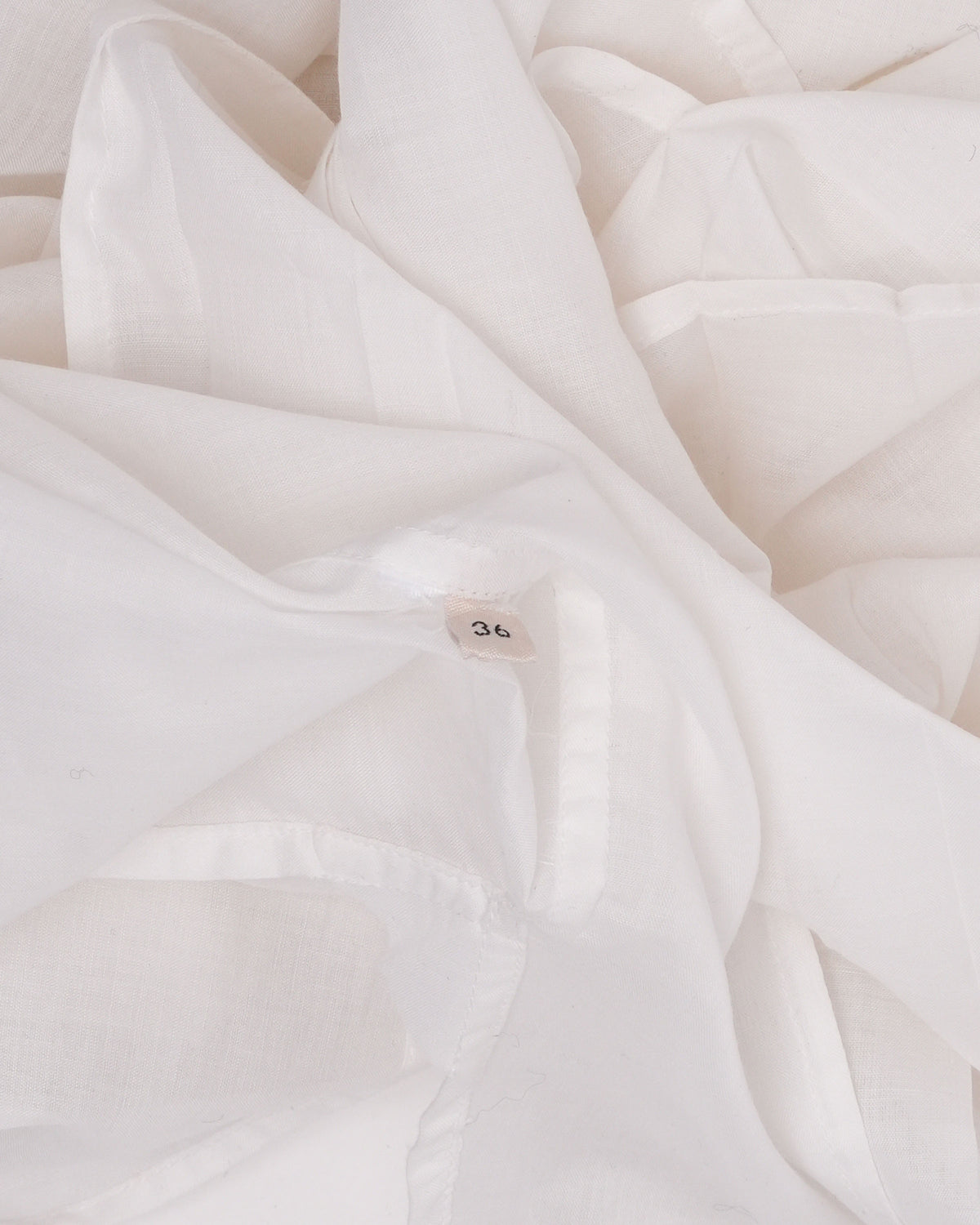 Band Collar Pleated Shirt