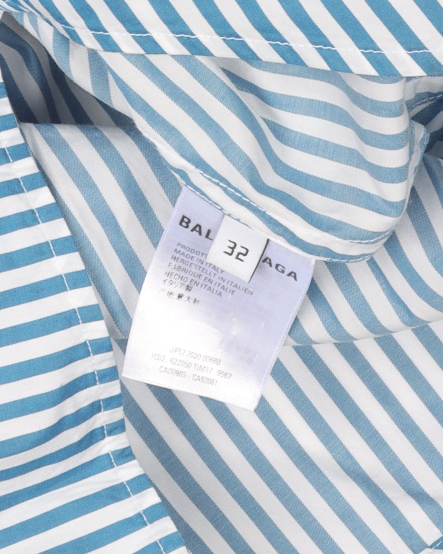 Striped Back Logo Shirt