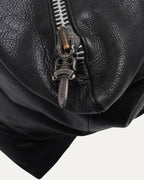 Dagger Patch Leather Cushion