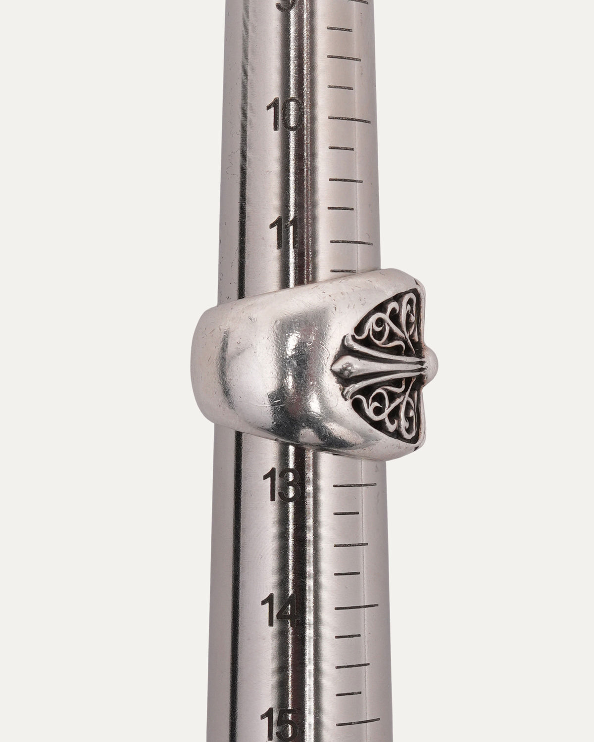 Oval Cross Ring