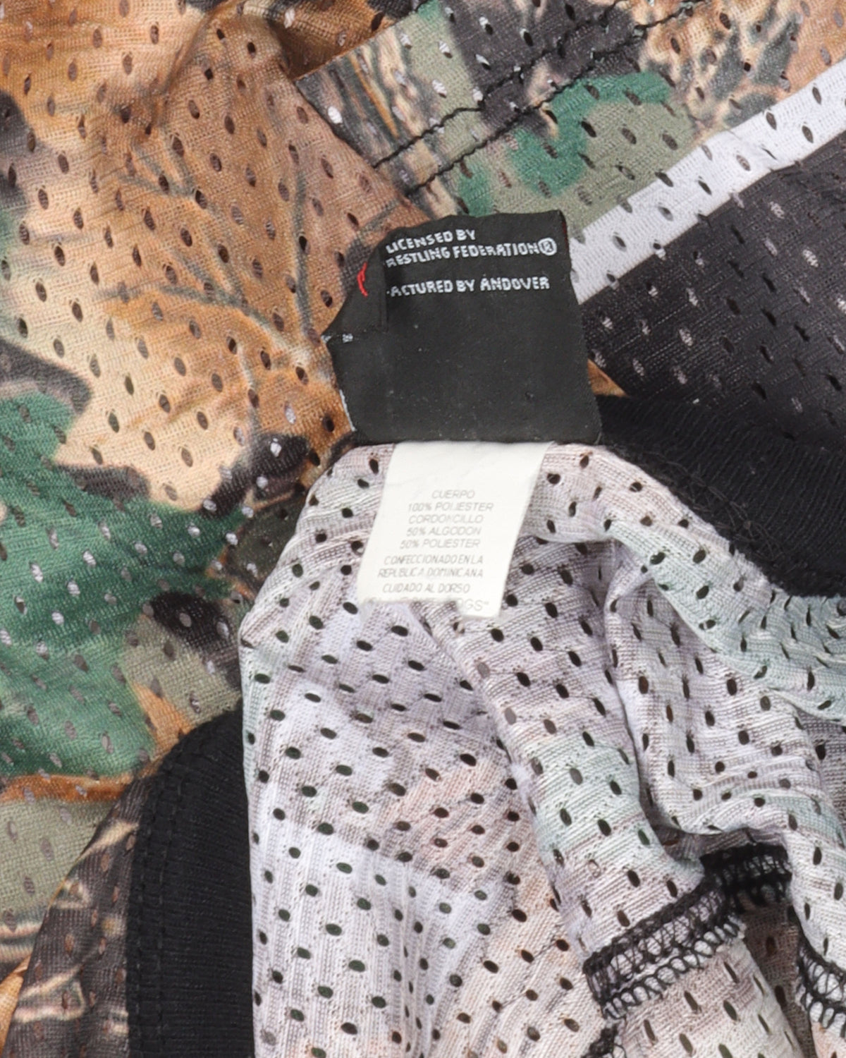 WWF Stone Cold Steve Austin Camouflage Jersey