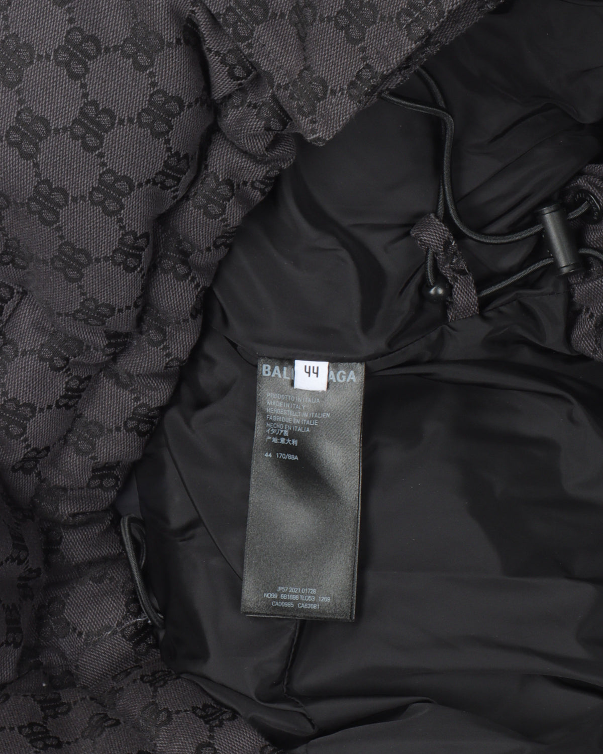 Gucci Hacker Monogram Puffer Vest