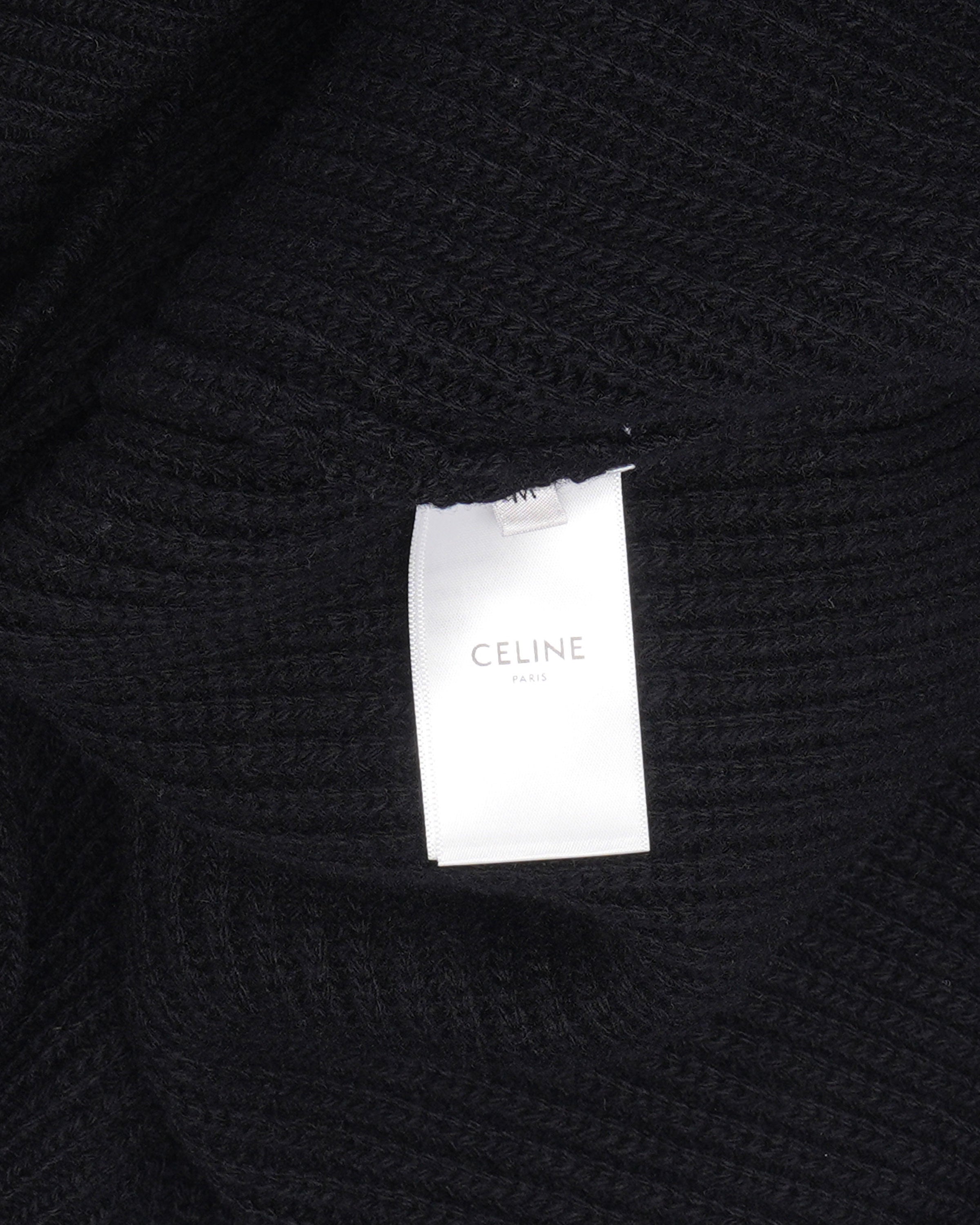 Ribbed Wool Hoodie