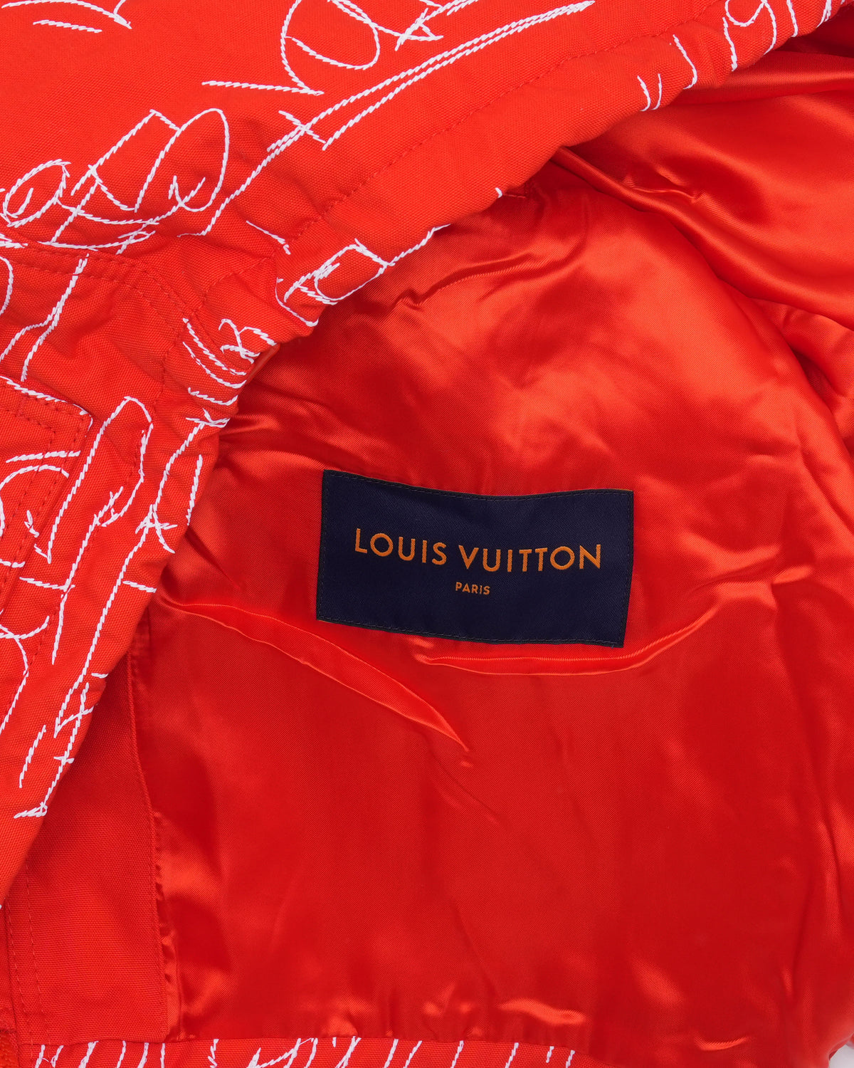 Embroidered Graffiti Jacket