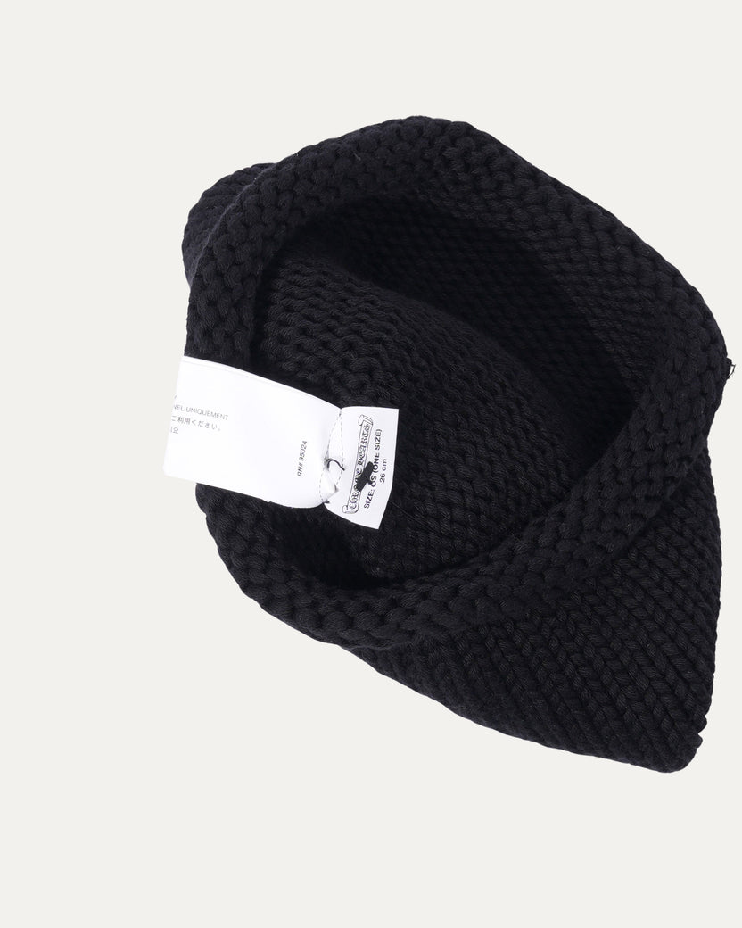 Cross Patch Cashmere Beanie