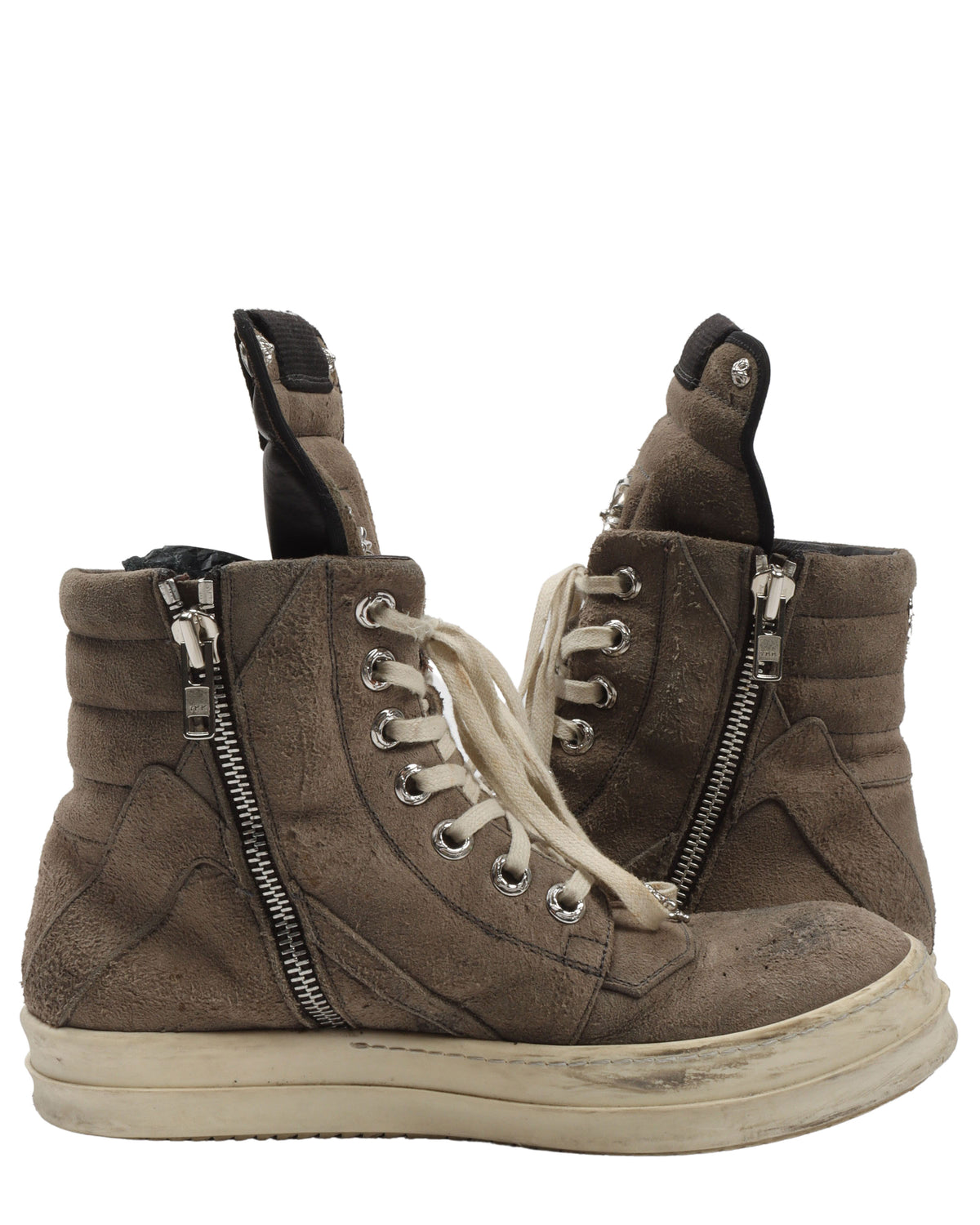 Rick Owens Reverse Leather Geobasket