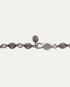 Diamond Dagger Pendant Plus Ball Necklace
