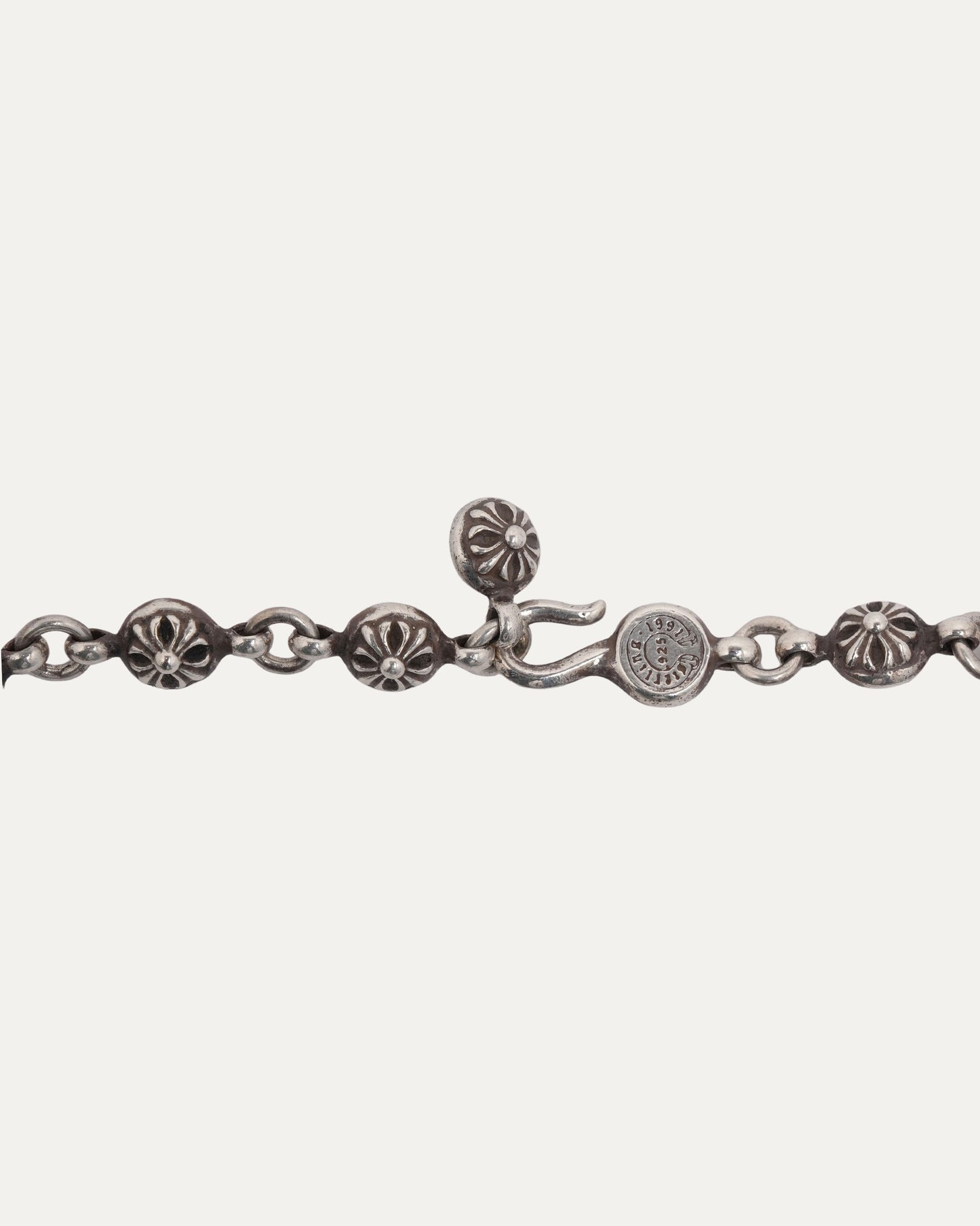 Diamond Dagger Pendant Plus Ball Necklace