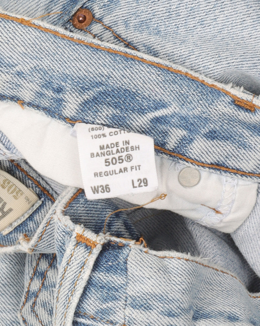 Levi's Light Wash 505 Jeans