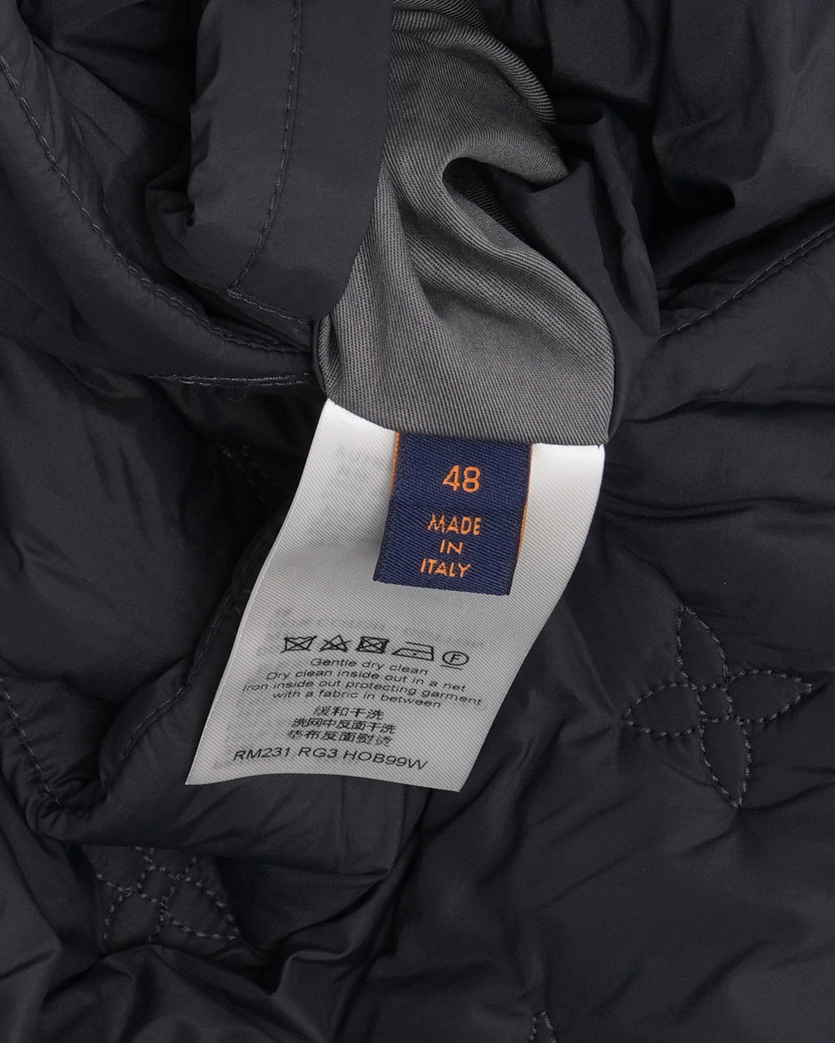 Monogram Quilted Bomber Jacket