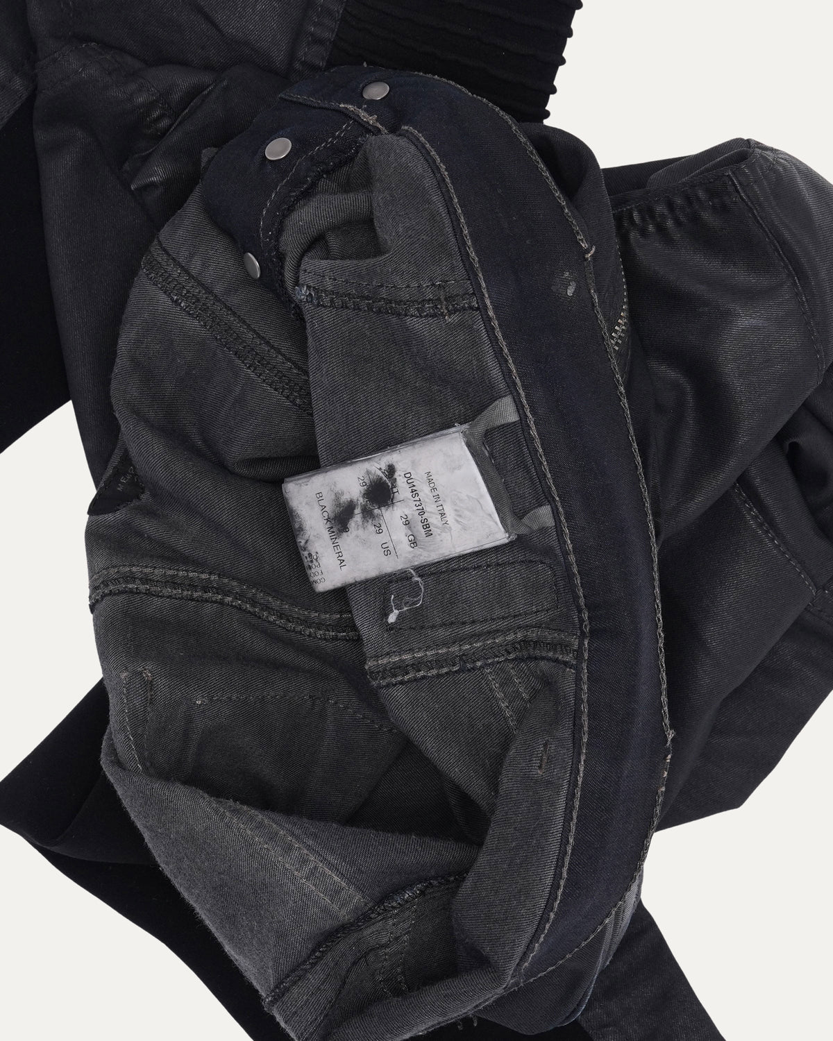 Memphis Waxed Cotton Cargo Jeans