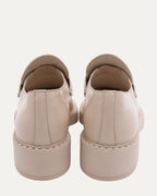 Chocolate Patent Leather Loafers