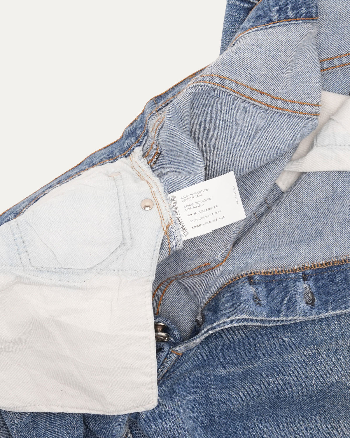 Levi's Cross Patch 501 Redline Jeans