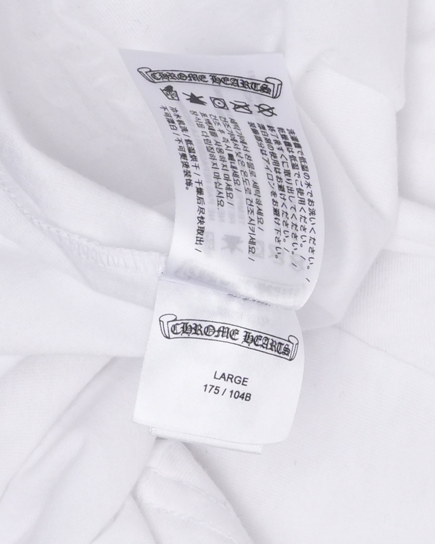 Neck Logo Long Sleeve T-Shirt