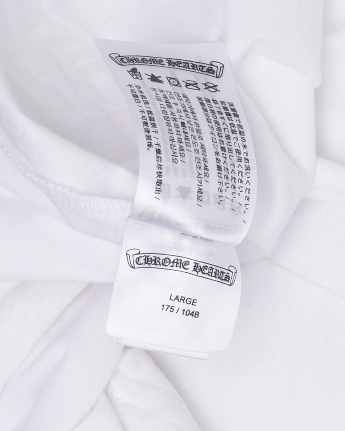 Neck Logo Long Sleeve T-Shirt